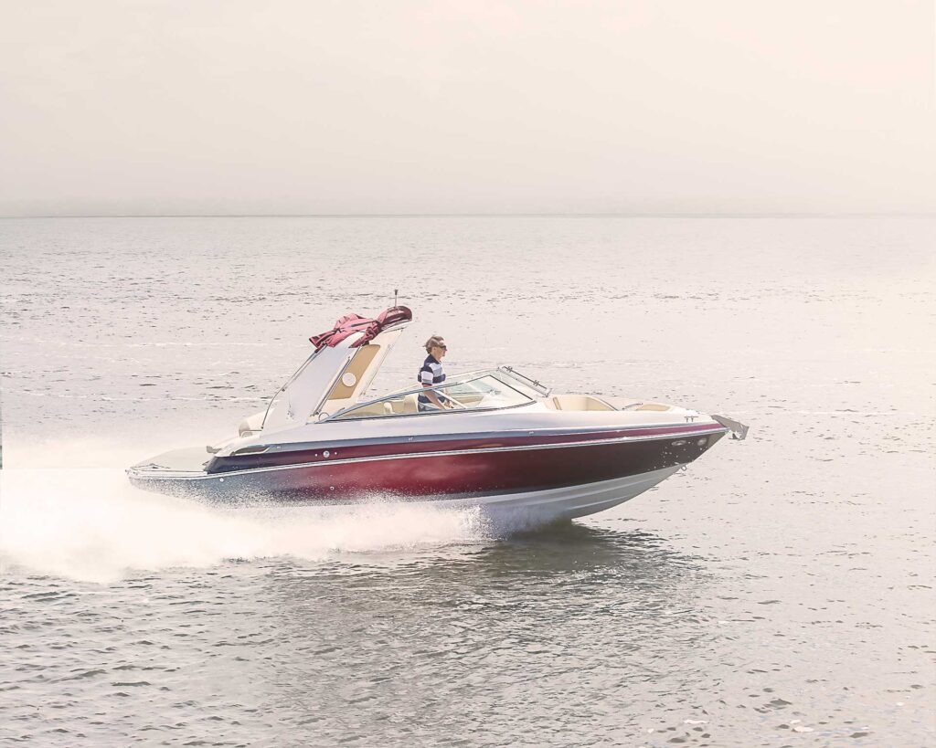 Hanover 255 Yacht on the water